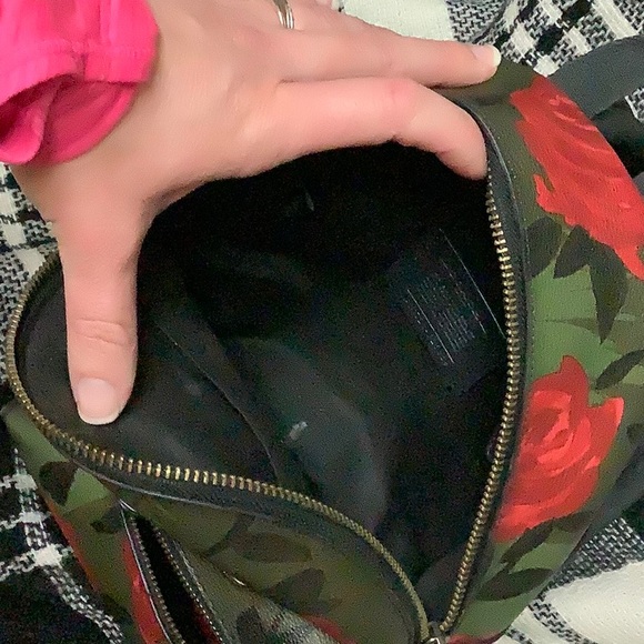 Coach camo rose Star mini backpack - Picture 9 of 10
